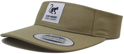 Vizier voor heren/dame - Golf/Tennis - Katoen / Volwassenen / Eén maat (Beige)