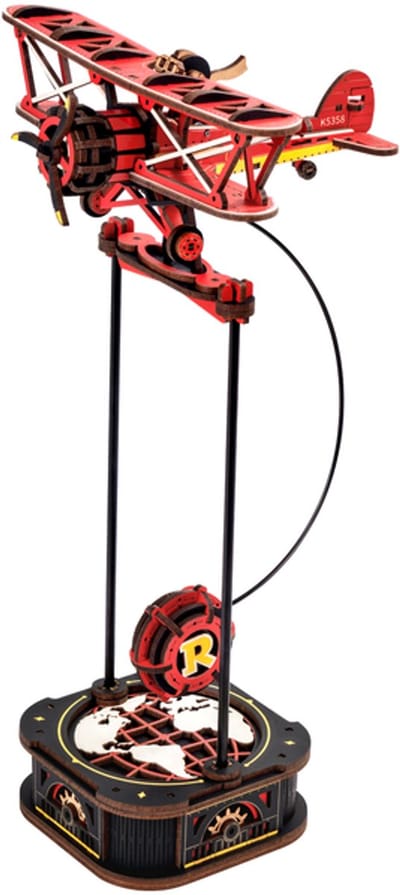 Robotime Sky Captain ROKR Gravity Swing - Bouwpakket van hout - 163 onderdelen - MCD01