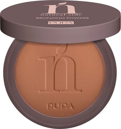 PUPA Bronzer Face Make-Up Natural Side Bronzing Compact Powder 003 Intense Bronze