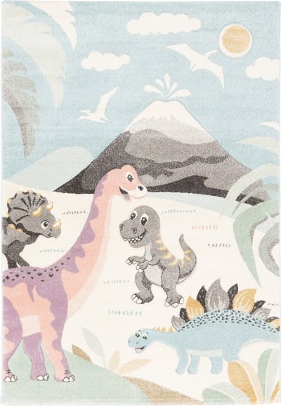 Pergamon Vloerkleed Maui Kinderen spelen Dinosaurus