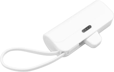 ByShane - Draagbare mini-oplader met geïntegreerde kabelhouders - Voor powerbank en zonne-oplader - Batterijhoes gereedschap - Mini laadset