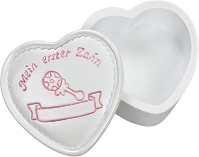 Eerste Tanden Doosje voor Meisjes - Mooi Cadeau voor Geboorte en Doop