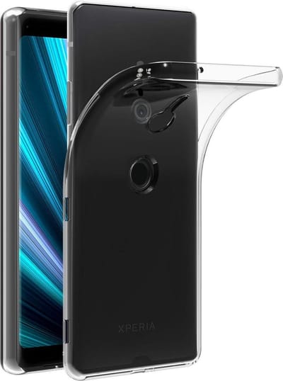 Pearlycase® Transparant TPU Siliconen Case Hoesje Geschikt voor Sony Xperia XZ3