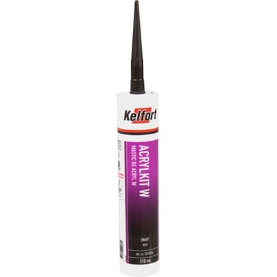 Kelfort acrylkit-W Zwart 310ml