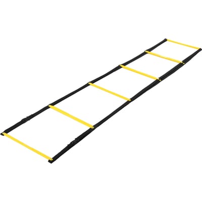 Échelle de Vitesse pour l'Entraînement du Jeu de Pieds au Football Équipement d'Exercice avec Sac de Rangement yellow