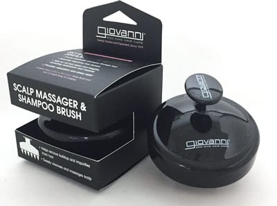 Giovanni Cosmetics-Scalp Massager and Shampoo Brush zwart