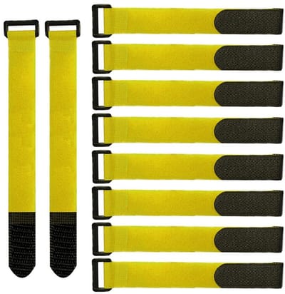 Dailygoods- Kabelbinders 20 Stuks - Herbruikbaar - Verstelbaar - Nylon - 30 X 2 cm - Antislip - Multifunctioneel