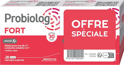 Mayoly Spindler Biotics supplements Fort Verpakking van 2 x 30 Capsules