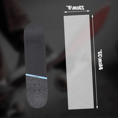 Cosensi - Transparante Grip Tape - Skateboard Accessoire - Waterbestendig - 84 x 23 cm - Ideaal voor Longboards en Skateboards - Super plakkerig