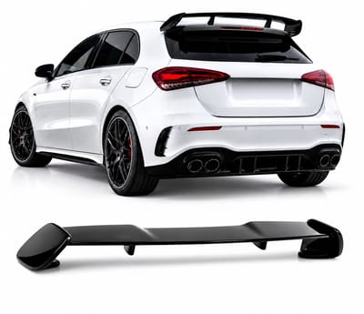 Dakspoiler geschikt voor Mercedes A-Klasse W177 (2018+) – Glanzend Zwart
