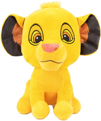 Simba Happy Disney The Lion King Pluche Knuffel met Geluid 30 cm