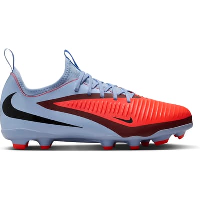 NIKE JR PHANTOM 6 LOW ACAD FG/MG HM9203-400 Nike Kinder Unisex Sneakers Blauw Maat 37,5