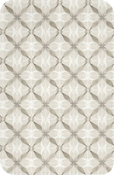 WC mat 40x60 cm - Antislip - Grafisch - Patroon - Grijs - Toiletmat - Vloermat - Douchemat - Toilet tapijt - Toiletmatten