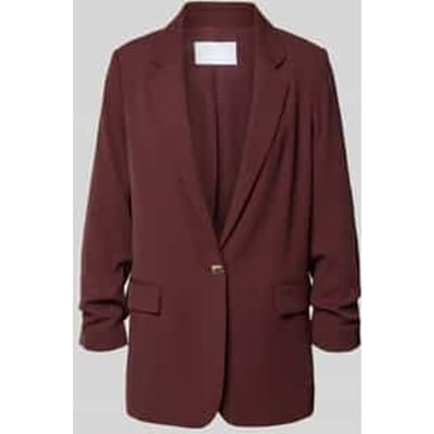 Regular Fit blazer met plooitjes