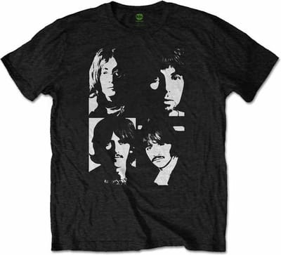 The Beatles - Back In The USSR Heren T-shirt - S - Zwart