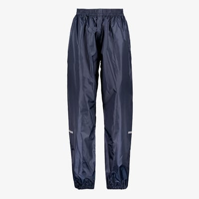 Mountain Peak kinder regenbroek reflecterend - Blauw - Maat 110/116