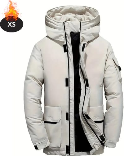 Livano Skipak - SkiBroek - Skijas - Ski Suit - Wintersport - Heren - Winter - Warm Fleece - Beige - Maat XS