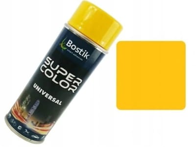 Bostik - Universele Spuitlak - Geel - 400 ml - UV- en Waterbestendig