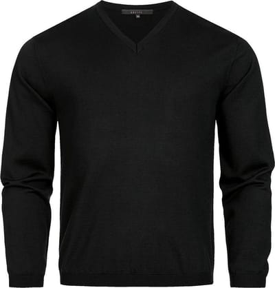 Greiff 6040 pullover heren zw*
