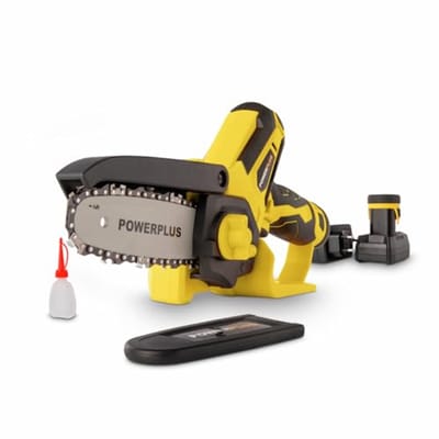 Accu Mini Kettingzaag 12V - Snoeizaag met Accu en Lader, Zaagblad van 10 cm