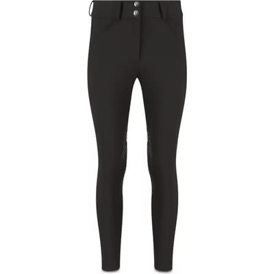 Kentucky Horsewear - Rijbroek Miami - Dames - Knee Grip - 4 Way Stretch - Zwart - Maat 38 - Slim Fit & Ademend