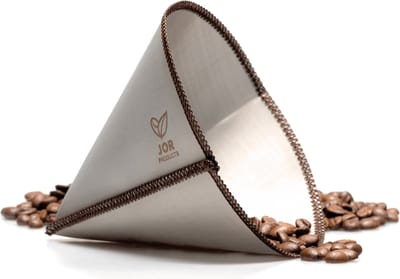 JOR Products® Koffiezetapparaat - Koffiebonen - Koffiefilterhouder - Duurzaam - Filter - RVS Gaas - 6-8-10 kops Chemex - Hario