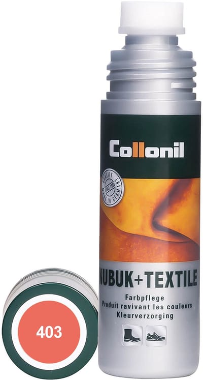 Collonil Nubuk + Textile (bijkleuren depper voor suède, nubuck en textiel) 403 - Koraal Rozerood