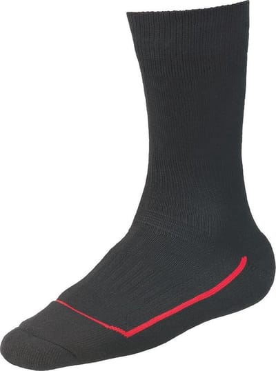 Bata Industrials - 3-Pack - Thermolite Werksokken - Verstevigd - Isolerend - Thermo - Heren / Dames - zwart - 35-38 - 131810100