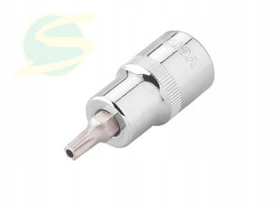 Dopsleutel Torx T60 met gat 1/2" aandrijving, 55mm