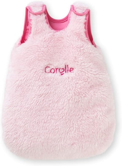 Poppen slaapzak - Accessoires pop - Poppen verzorgen - Zachte materialen - 30 cm poppen - Roze
