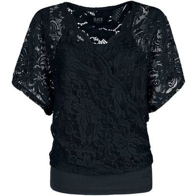 Black Premium by EMP T-shirt - When The Heart Rules The Mind - S tot 5XL - voor Vrouwen - zwart