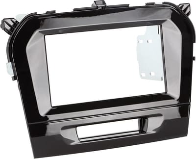 2-DIN Paneel geschikt voor Suzuki Vitara 2015-2019 Kleur: Piano Zwart