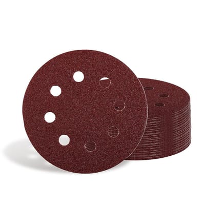 Einhell 492130 Schuurpapier voor excentrische schuurmachine Korrelgrootte (num) 120 (Ø x h) 125 mm x 13 cm 50 stuk(s)