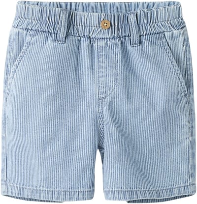 NAME IT - NMMRYAN JOG STRIPE DNM L SHORTS 1910-IP - Jongens - Bermuda shorts
