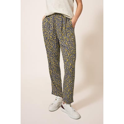 White Stuff Magenta Crinkle Trouser Purple Größe: 16 | Straight Jeans Outlet | Damen | Violett
