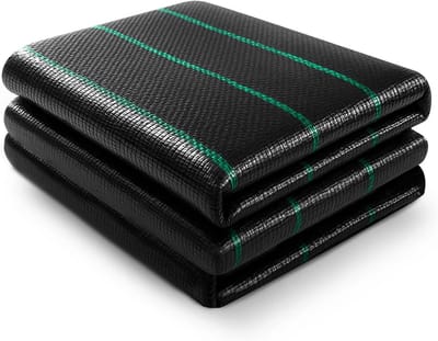Heavy Duty Onkruidbestrijdingsmembraan - Lichtgewicht en Waterdicht Tuinbedekking 2Mx15M