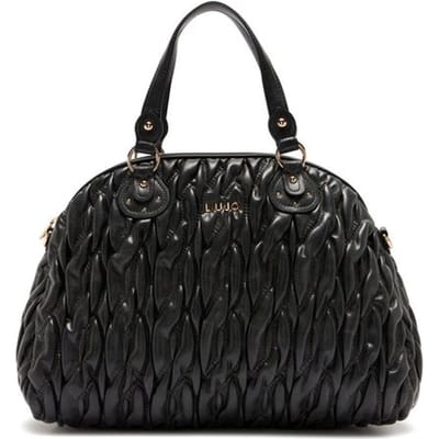 LIU JO handtas schoudertas Aide Dome Bag Nero zwart