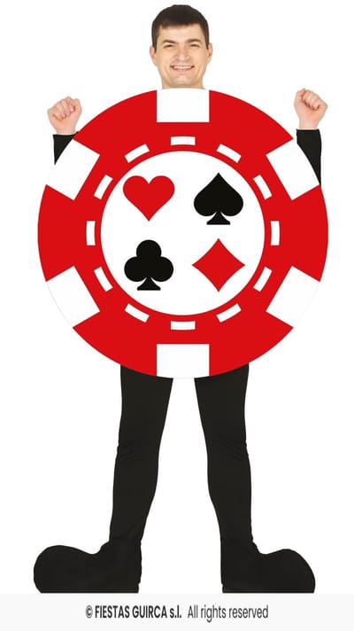 Poker Fiche Kostuum