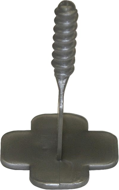 Schroefdraadzakken Basis voor 1 mm Voegen - 500 Stuks - Grijs