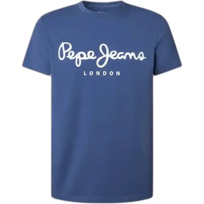 Pepe Jeans Original Stretch N T-shirt Met Korte Mouwen Blauw M Man