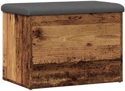 Houten Opbergbank met Zitvlak voor Hal of Gang - Schoenbank