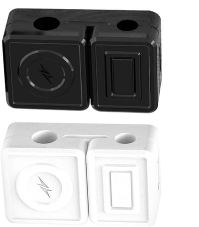 Kabelorganisator - Kabelhouder - Bureau Opruimen - Magnetisch Dubbel Open - 5 cm - Zwart