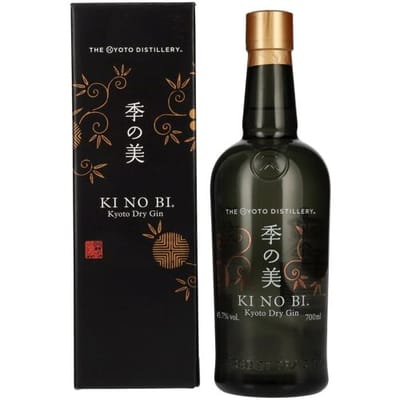 Kinobi Gin KI NO BI Kyoto Dry Gin 45,7% Vol. 0,7l in geschenkverpakking