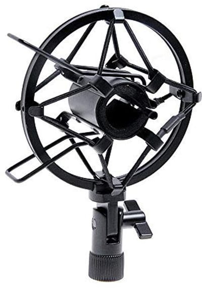 Universele Microfoon Shock Mount - Antivibratie Suspensiehouder voor Studio - 30mm voor 28mm-35mm Dia Capacitor Mic