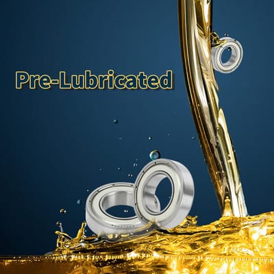 6902ZZ Deep Groove Ball Bearings P6 - 15x28x7mm - Gelubricerde Lagers - Dubbele Metalen Seal - Zilver Kleur - Scooter - Skateboard Wiel