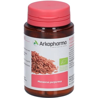 Arkocaps Rode Gist Rijst - 45 Capsules - Voedingssupplement