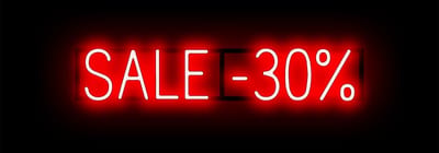 SALE -30% - Lichtreclame Neon LED bord verlicht | SpellBrite | 82,73 x 16 cm | 6 Dimstanden & 8 Lichtanimaties | Reclamebord neon verlichting