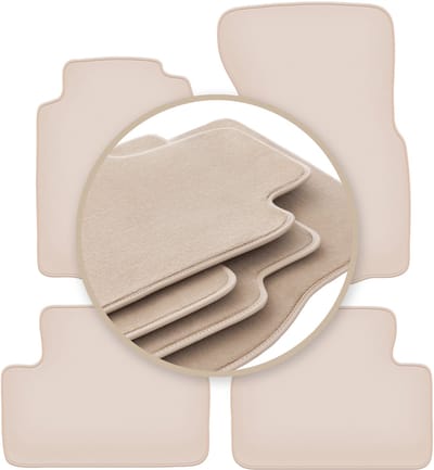 PREMIUM beige matten voor: Volvo 940 / 960 FL sedan 1990-1998