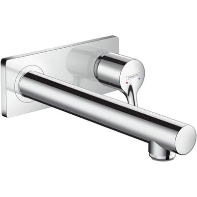 hansgrohe Talis S - Wastafelmengkraan - Ééngreeps bediening - Met afvoerplug - 225mm maat - Chroom