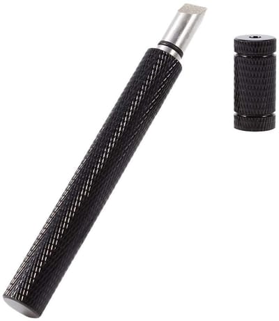 Dailygoody - Golf Groef Puntenslijper - Golf Club Cleaner - Verbeter Backspin - Zwart - Groefgereedschap - Voor Golfspelers - Compact en Lichtgewicht